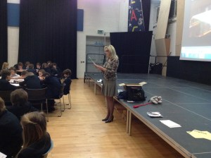 world book day Lynette talking